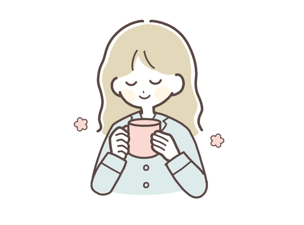 女性のイラスト画像
