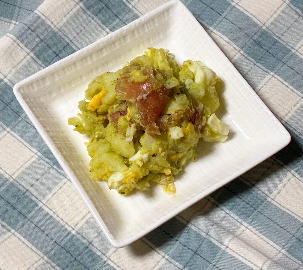 ジェノベーゼポテトサラダの完成画像