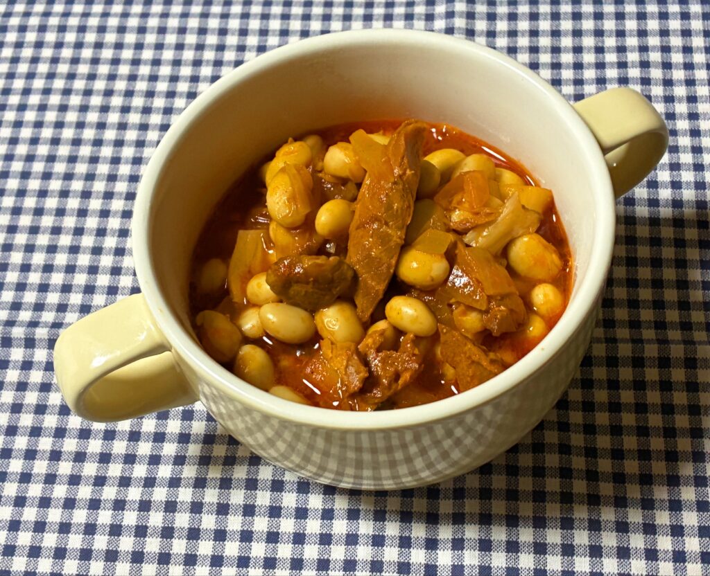 さばのトマトスープの完成画像